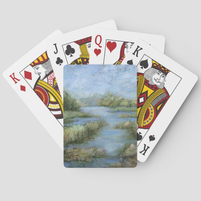 Marshland I Playing Cards (Back)