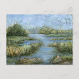 Marshland I Postcard