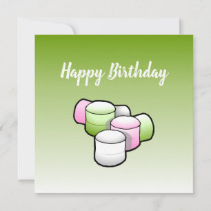 Marshmallow Birthday Card
