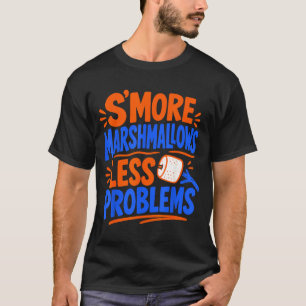 Marshmallow campfire s'mores T-Shirt