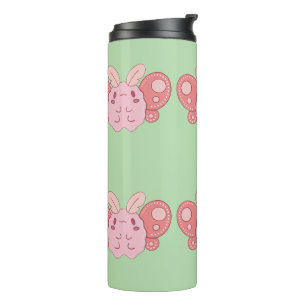 Marshmallow Moth Thermal Tumbler
