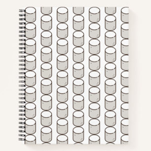 marshmallow notebook