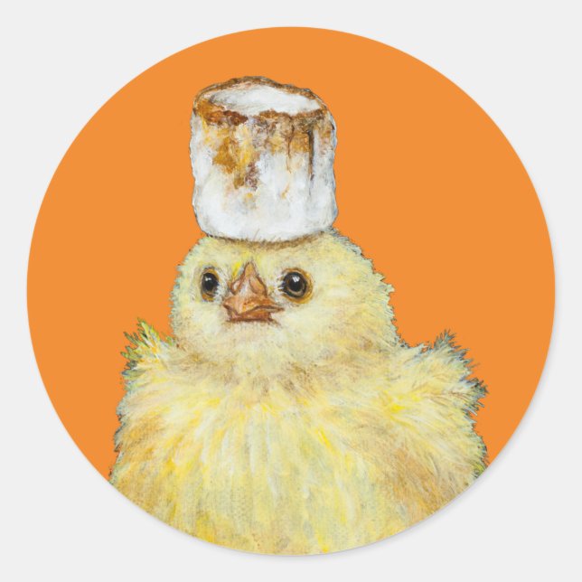 Marshmallow Peep stickers (Front)