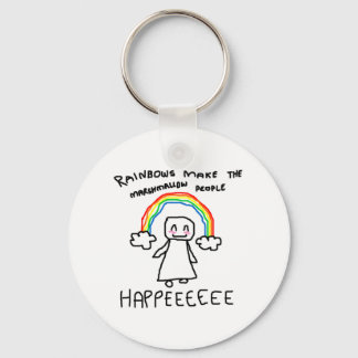 Marshmallow people part deux. keychain