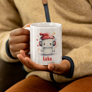 Marshmallow Personalized Holiday Mug