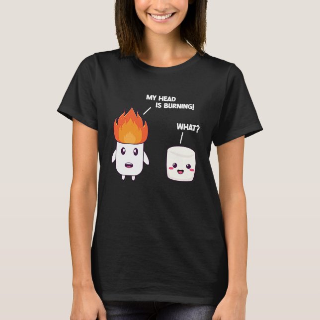 Marshmallow Roaster Smore Camping Smore Station Ca T-Shirt (Front)