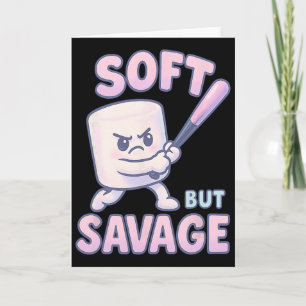 Marshmallow Sell Slugger Softll Gifts Soft But Sav Card