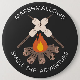 Marshmallows 6 Inch Round Button