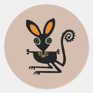 Marsupial -BILBY - Endangered animal - Australia - Classic Round Sticker