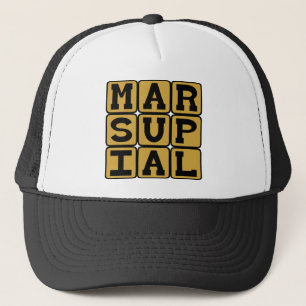 Marsupial, Pouch-Bearing Mammal Trucker Hat