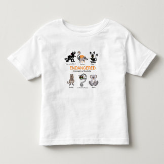 MARSUPIALS -Wildlife - Endangered animals - Toddler T-shirt