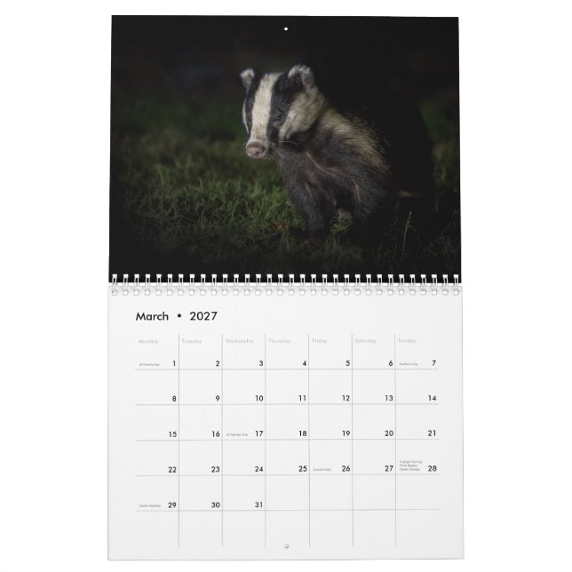 Mart R Porter 2021 Calendar (Mar 2027)