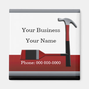 Marteau manuel et aimant à pinceau