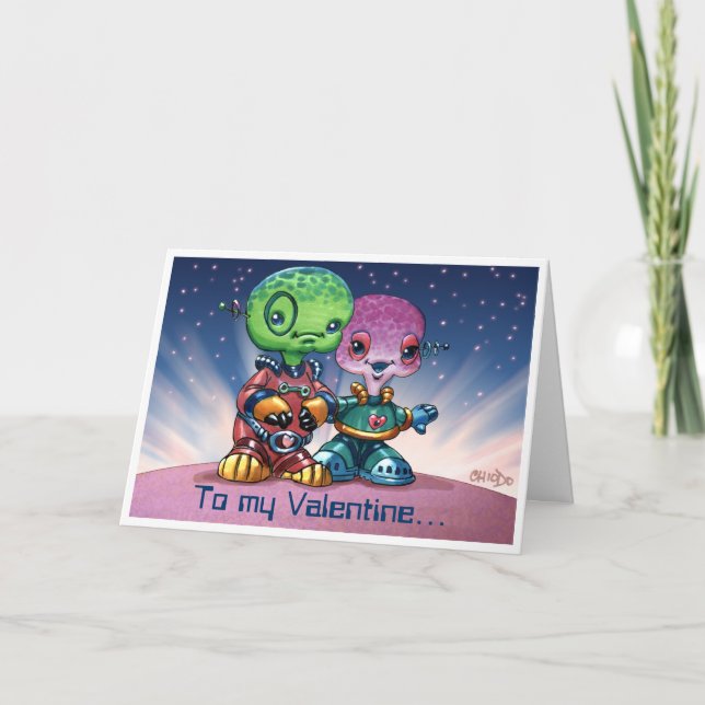 Marteenie Valentine Holiday Card (Front)