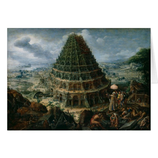 Marten van Valckenborch - The Tower of Babel (Front Horizontal)