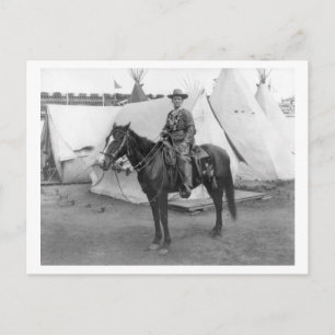 Martha Canary "Calamity Jane" on Horseback Postcard