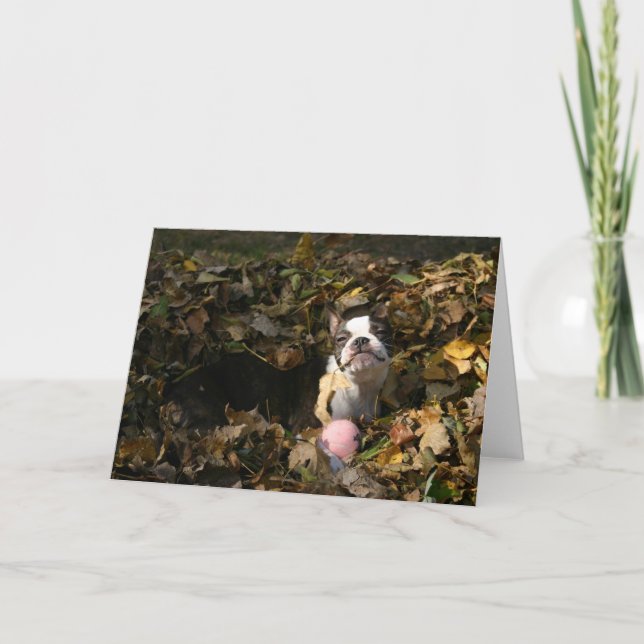 Martha fall card (Front)