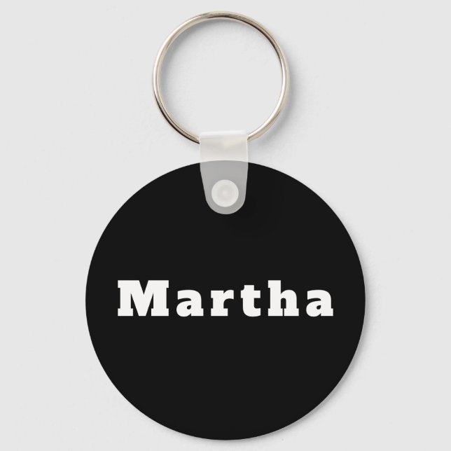 Martha Keychain (Front)