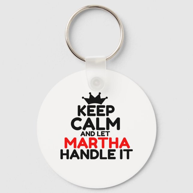 MARTHA KEYCHAIN (Front)