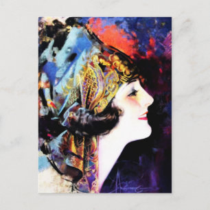 Martha Mansfield, a silent film legend Postcard