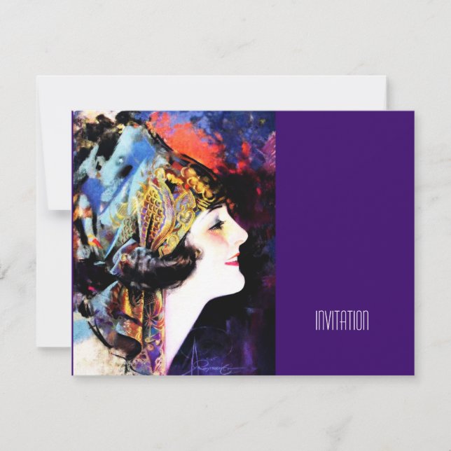 Martha Mansfield Invitation (Front)