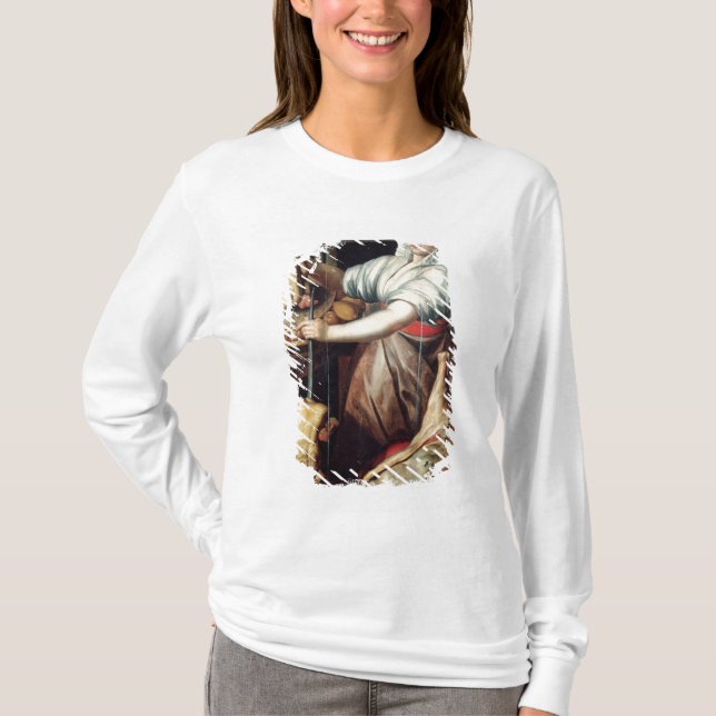 Martha Preparing Dinner for Jesus T-Shirt (Front)