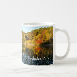 Marthaler Park Autumn Reflections Coffee Mug