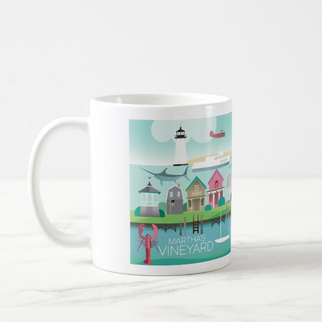 Martha's Vineyard 11oz or 15oz Mug (Left)