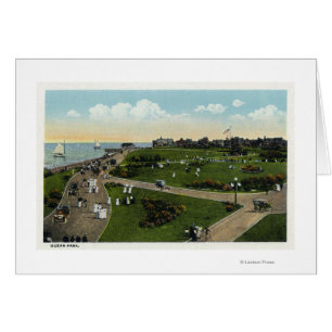 Martha's Vineyard, Aerial View of Ocean Park
