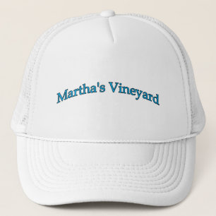 Martha's Vineyard Arch Text Trucker Hat