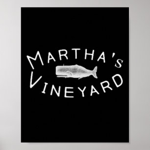 Martha's Vineyard Boating Coordinates  Poster