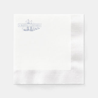 Martha's Vineyard Cocktail Napkin