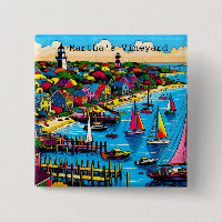 Martha's Vineyard | Colourful Abstract Art