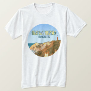 Marthas Vineyard Gay Head Lighthouse Massachusetts T-Shirt