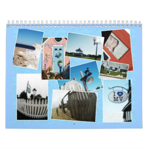 Martha's Vineyard Island Colour Calendar