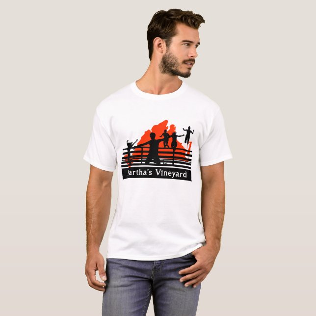 Martha's Vineyard Jump Jaw's Bridge OFFICIAL Tee (Front Full)
