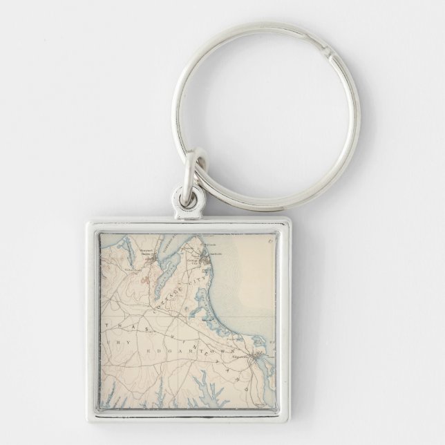 Martha's Vineyard, Massachusetts Keychain (Front)