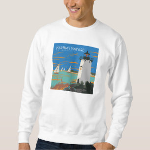 Martha's Vineyard, Massachusetts Lighthouse Sweatshirt
