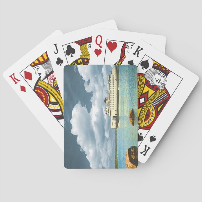 Martha's Vineyard Steamship Playing Cards (Back)