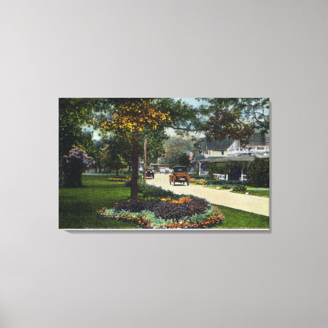 Martha's Vineyard, View of Hartford Park Canvas Print (Front)