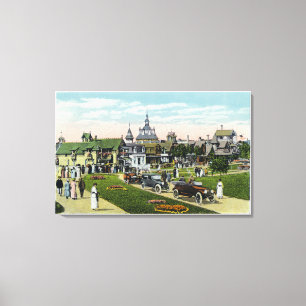 Martha's Vineyard, View of Ocean Avenue Canvas Print