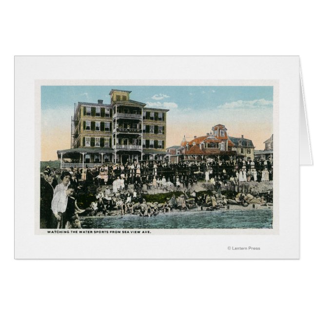 Martha's Vineyard, View of Sea View Avenue (Front Horizontal)