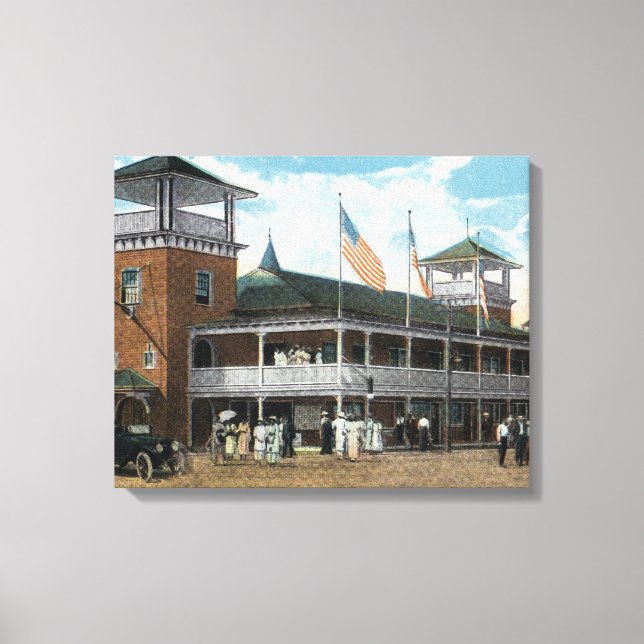 Martha's Vineyard, View of the Tivoli Canvas Print (Front)