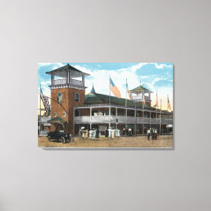 Martha's Vineyard, View of the Tivoli Canvas Print