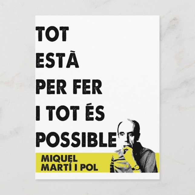 Marti i Pol Postcard (Front)