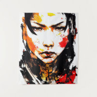 Martial Art Kung Fu Wild Free Spirit Painting