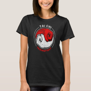 Martial Art Tai Chi Vintage Train Fight Yin Yang F T-Shirt