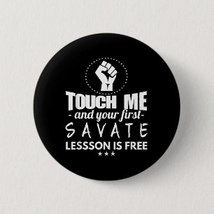 Martial Arts 2 Inch Round Button