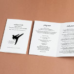 Martial Arts Belt Ceremony Program Flyer<br><div class="desc">Elevate your school’s belt promotion events with a professional, fully customizable ceremony program. As a school owner or instructor, your focus is on your students — not on spending hours designing event paperwork. This template is designed specifically for martial arts professionals who want a polished, cohesive look for their belt...</div>