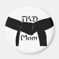 Martial Arts Black Belt TKD Mom